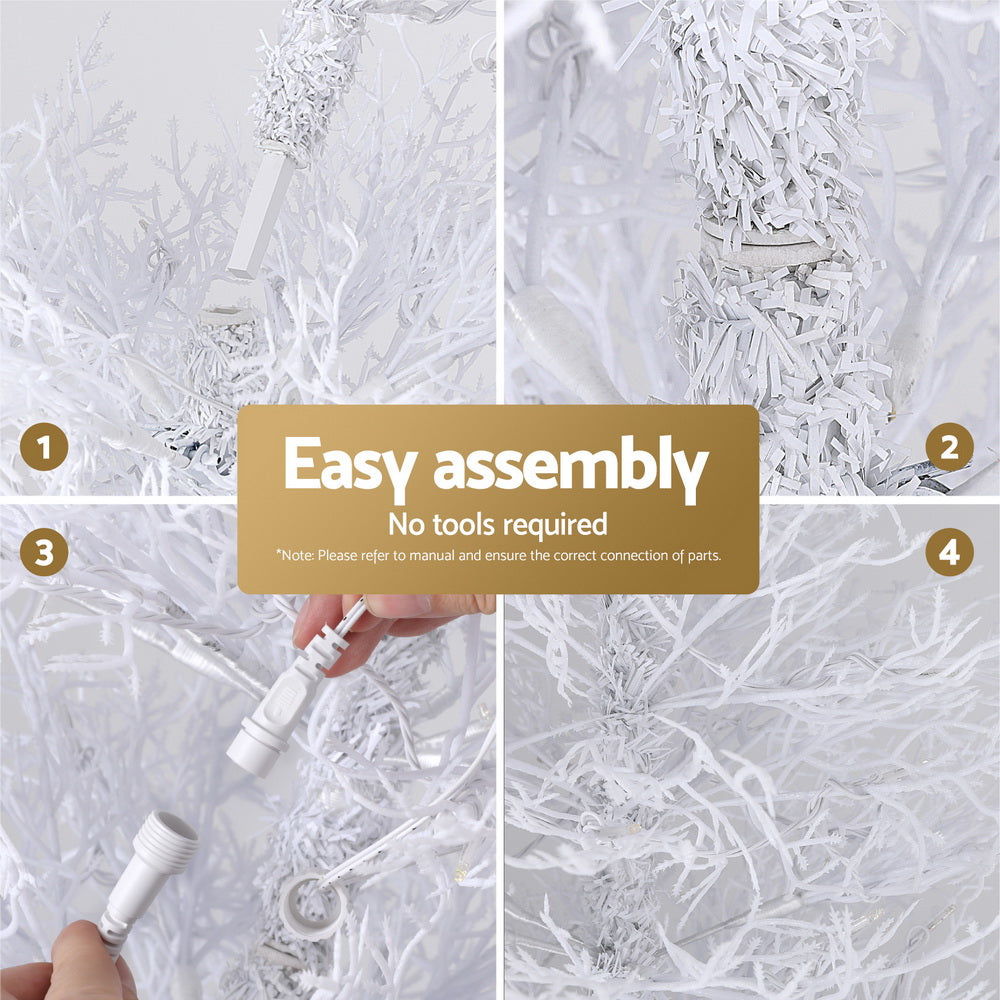 Jingle Jollys 1.8M Pre-Lit LED Christmas Tree