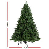 Jingle Jollys 1.8m Green Christmas Tree