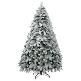 Jingle Jollys 7FT Snow-Flocked Christmas Tree