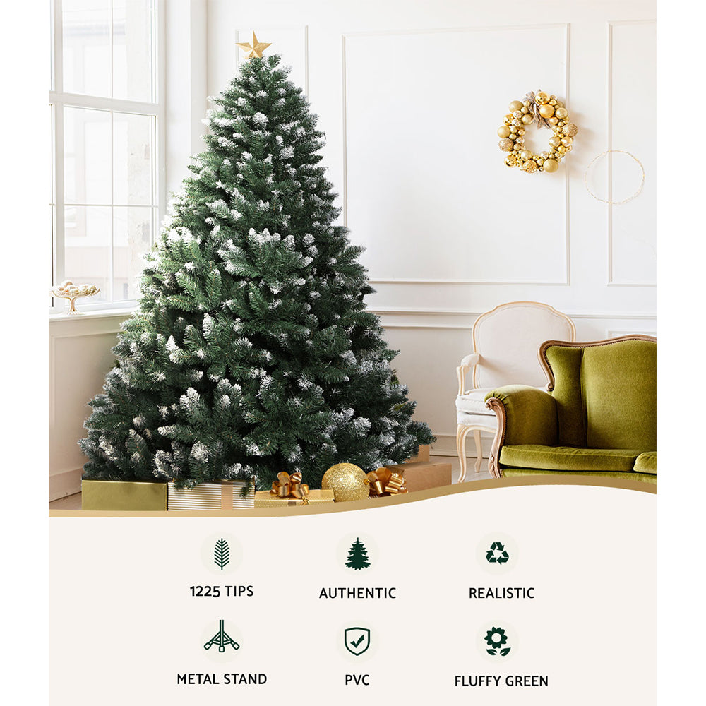 Snowy Jingle Jollys 8FT Christmas Tree