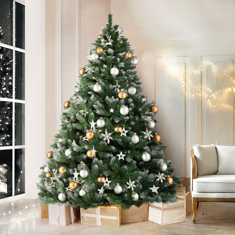 Snowy Jingle Jollys 8FT Christmas Tree