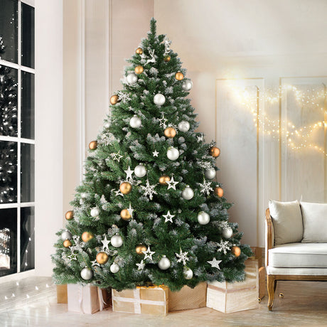 Snowy Jingle Jollys 8FT Christmas Tree