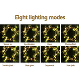 Jingle Jollys 3x6M Warm White Curtain Lights