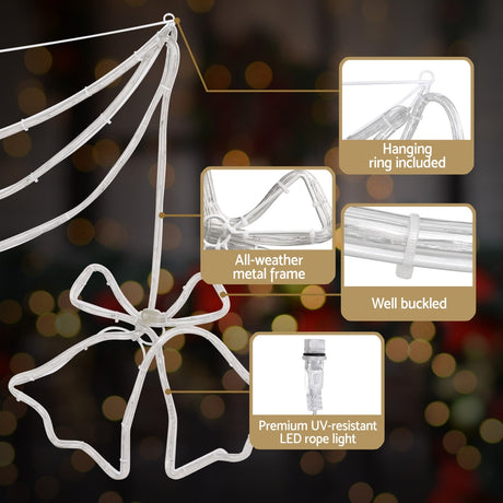 Jingle Jollys 1.8M LED Christmas Light Display