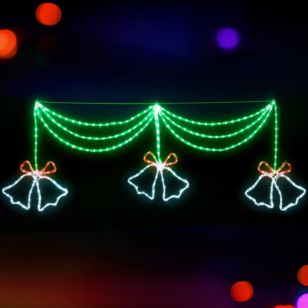 Jingle Jollys 1.8M LED Christmas Light Display