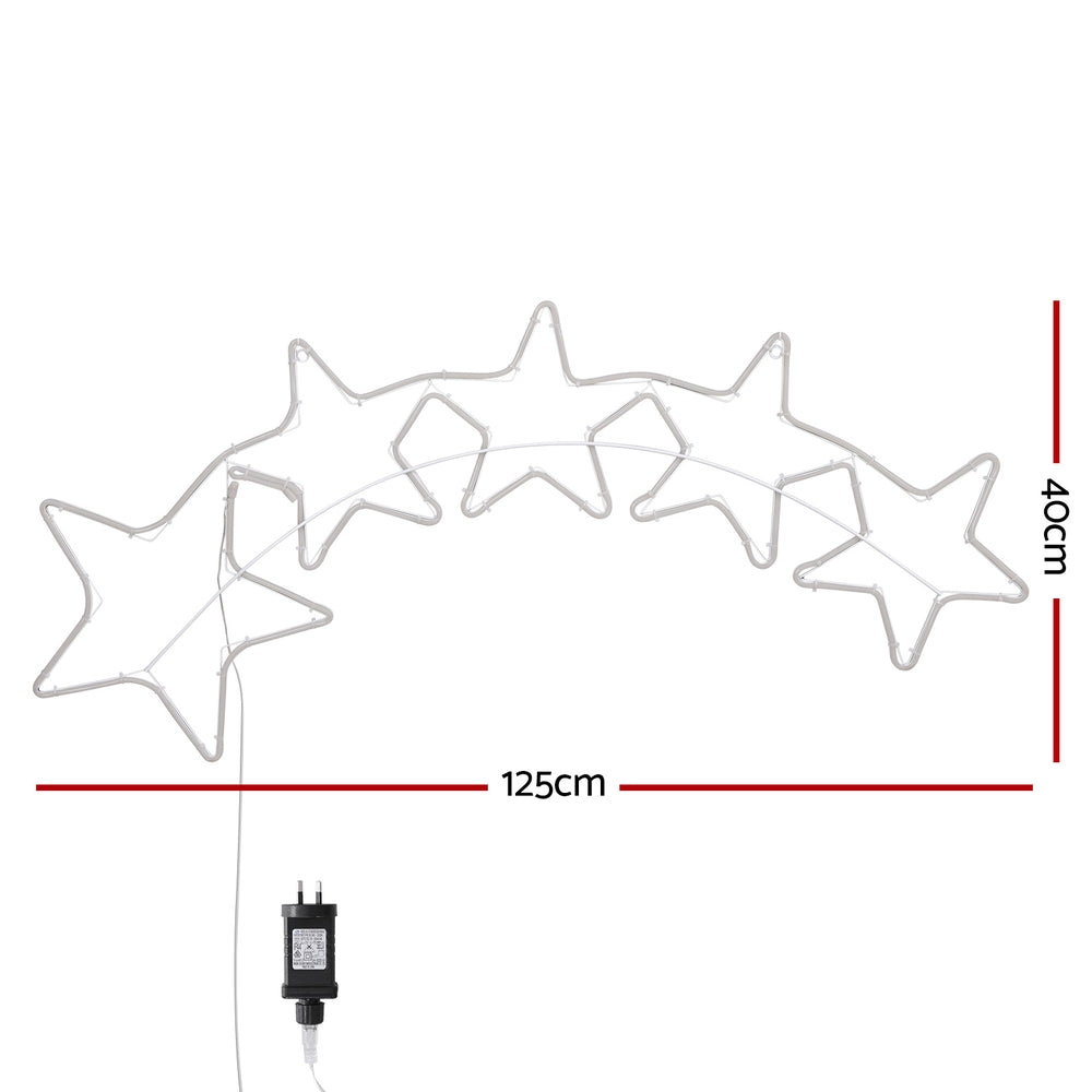 Jingle Jollys 1.25M LED Christmas Rope Lights