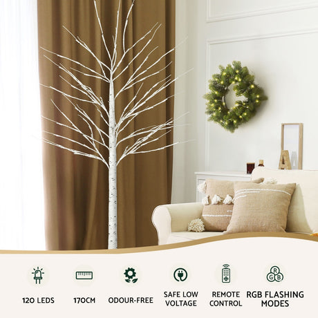 Jingle Jollys 6ft RGB LED Christmas Tree