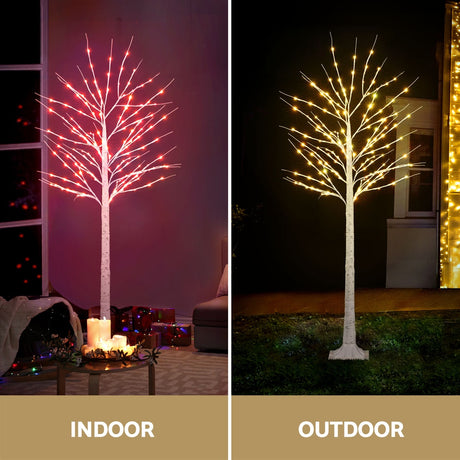 Jingle Jollys 6ft RGB LED Christmas Tree