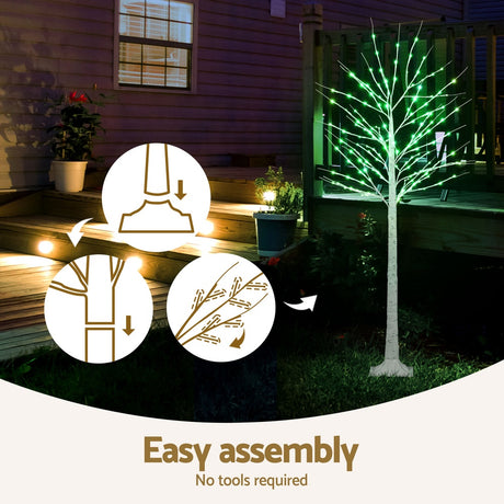 Jingle Jollys 6ft RGB LED Christmas Tree